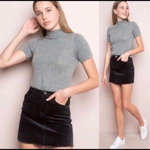 Brandy Melville Juliette Corduroy Miniskirt